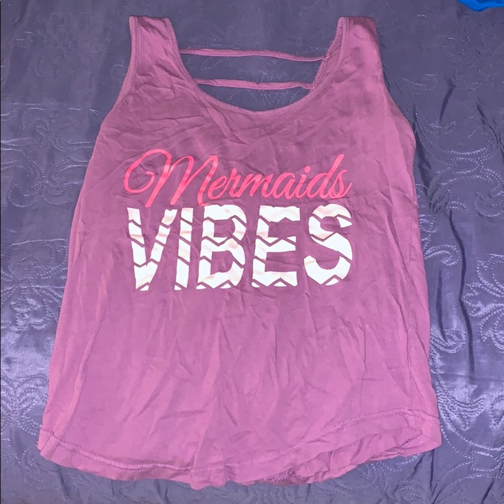 Purple tank top